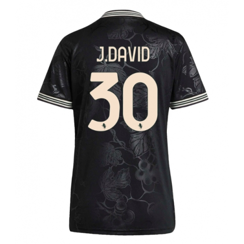 Billige Fotballdrakt Juventus Jonathan David #30 Replika Tredjedrakt Dame 2025-26 Kortermet Billige Fotballdrakt Juventus Jonathan David #30 Replika Tredjedrakt Dame 2025-26 Kortermet